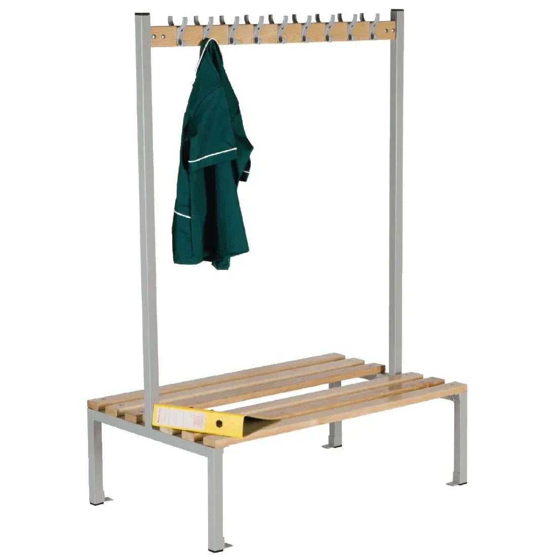 Double Sided Coat Hanger Bench - JD Catering Equipment Solutions Ltd