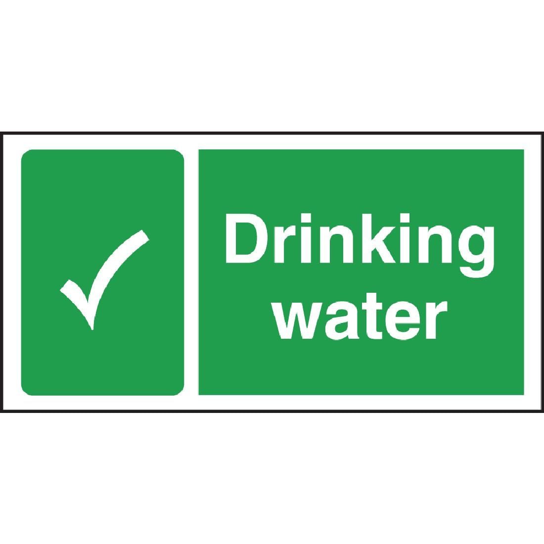 Drinking Water Sign JD Catering Equipment Solutions Ltd