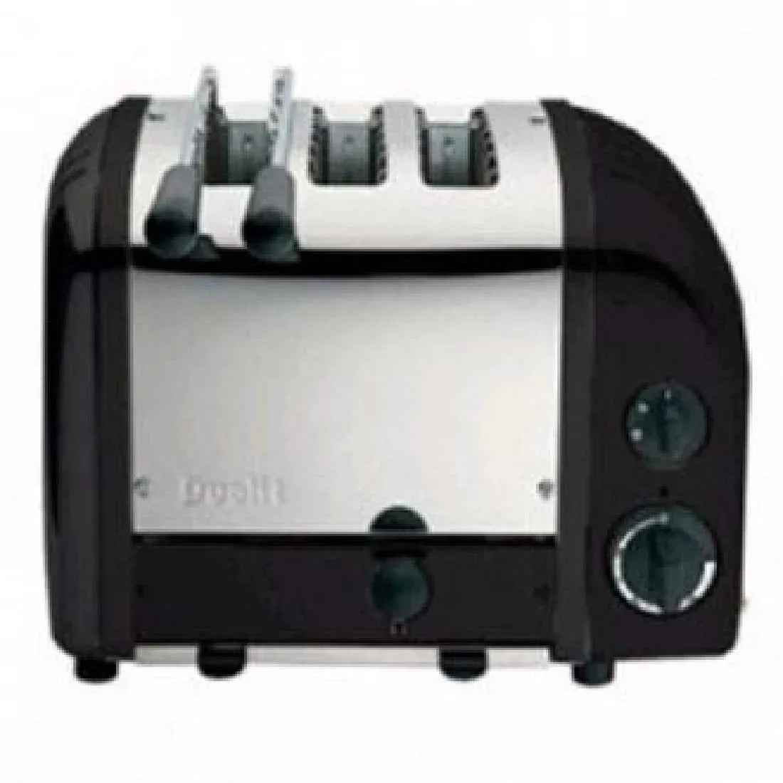 CD343 Dualit 2 + 1 Combi Vario 3 Slice Toaster Black 31205 - JD Catering Equipment Solutions Ltd
