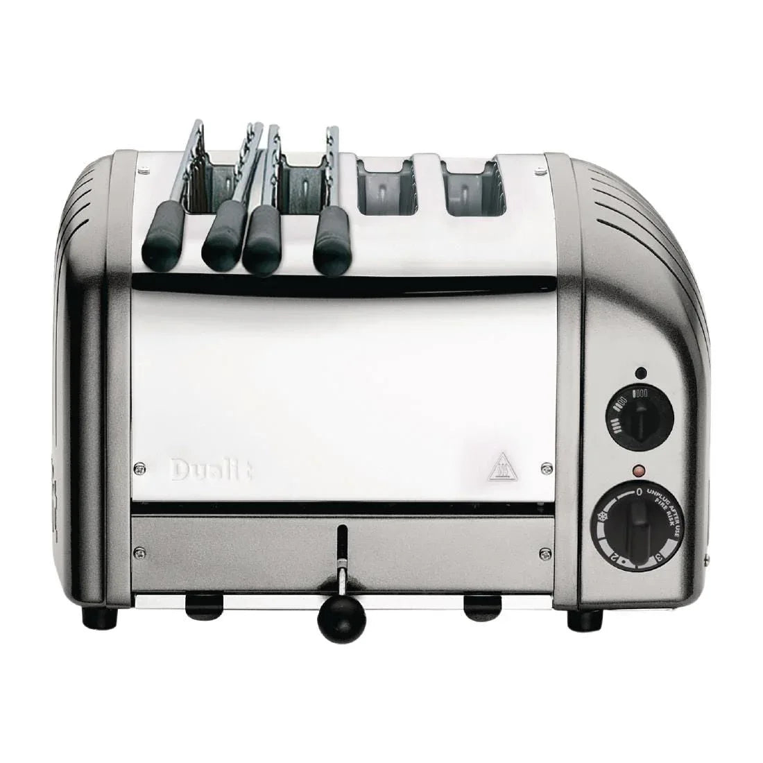 CD360 Dualit 2 x 2 Combi Vario 4 Slice Toaster Silver 42171 - JD Catering Equipment Solutions Ltd