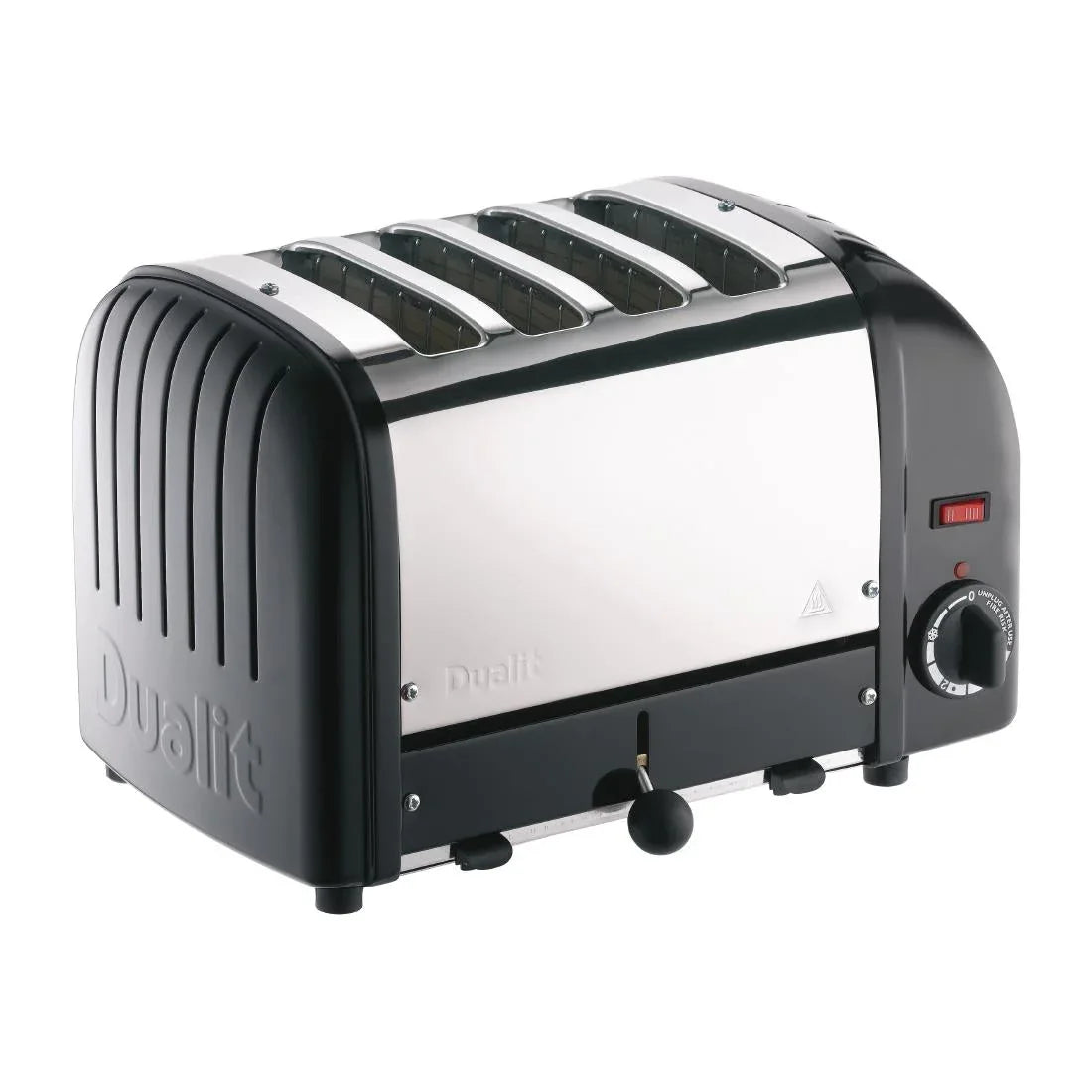 E266 Dualit 4 Slice Vario Toaster Black 40344 - JD Catering Equipment Solutions Ltd