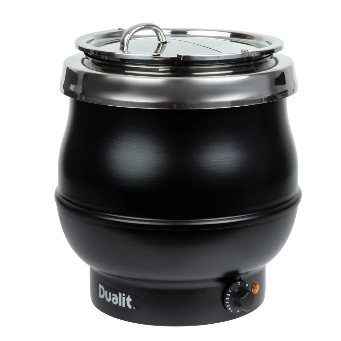 J467 Dualit Hotpot Soup Kettle Satin Black 70012 - JD Catering Equipment Solutions Ltd