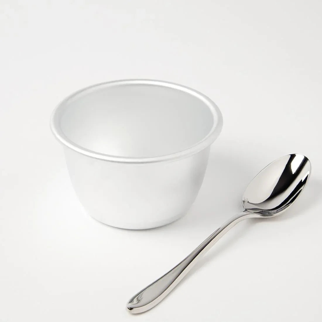 E047 Vogue Aluminium Mini Pudding Basin 227ml E047 - JD Catering Equipment Solutions Ltd