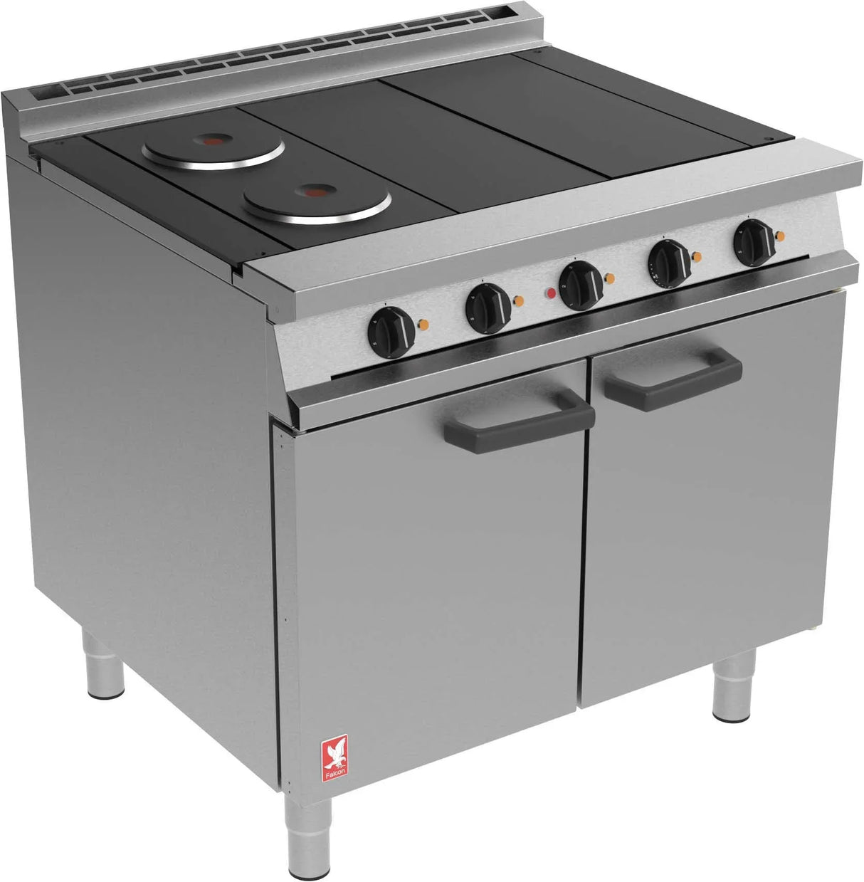 Falcon Dominator Plus E3101-4HP Electric Oven range with 4 Hotplate and 2 x Solid Rings