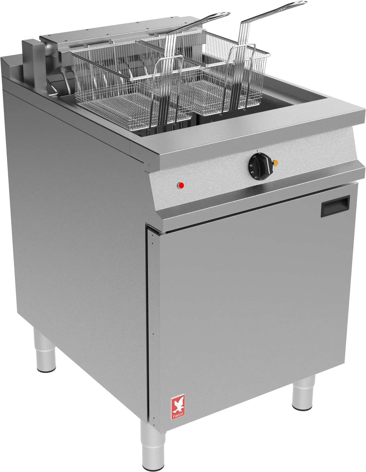 Falcon Dominator Single Tank Twin Basket Free Standing Electric Fryer E3860 - JD Catering Equipment Solutions Ltd