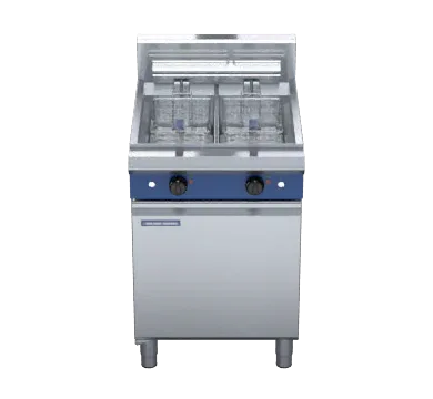 Blue Seal Evolution Series E66 - 600mm Twin Pan Electric Fryer