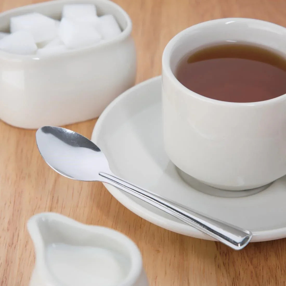 E992 Nisbets Essentials Budget Teaspoons (Pack of 12) - JD Catering Equipment Solutions Ltd