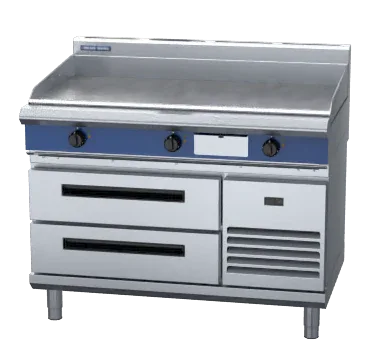 Blue Seal Evolution Series EP518-RB - 1200mm Electric Griddle Refrigerated Base - JD Catering Equipment Solutions Ltd