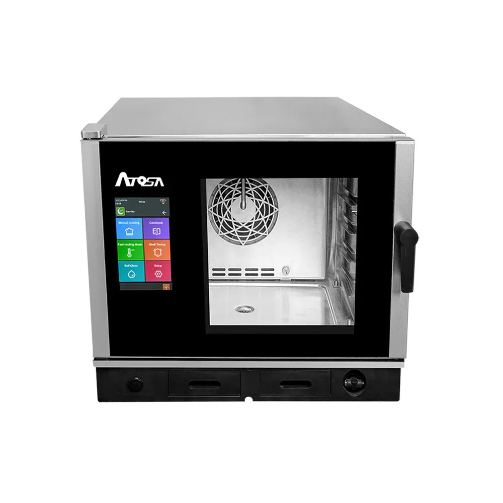 Atosa Electric Combi Oven 5 x GN 1/1 Trays EPC0511E1 with self cleaning system