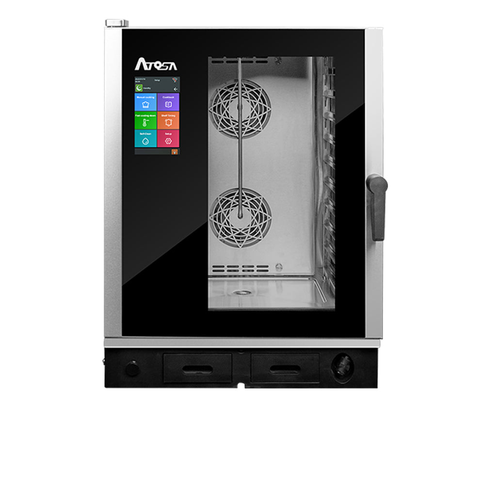 Atosa Electric Combi Oven 10 x GN 1/1 Trays EPC1011E2 with self cleaning system