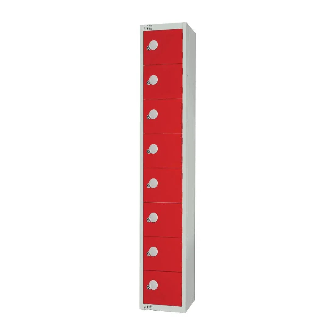 CE103-EL Elite Eight Door Electronic Combination Locker Red - JD Catering Equipment Solutions Ltd