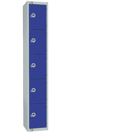 Elite Five Door Electronic Combination Locker with Sloping Top JD Catering Equipment Solutions Ltd