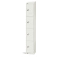 Elite Four Door Manual Combination Locker with Sloping Top JD Catering Equipment Solutions Ltd