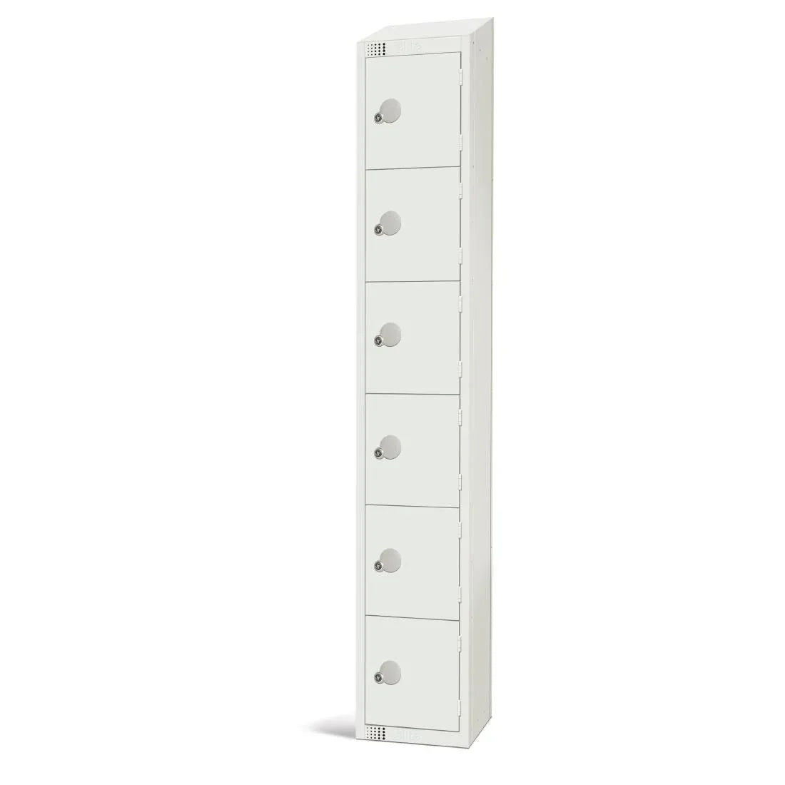 GR307-CLS Elite Six Door Manual Combination Locker with Sloping Top - JD Catering Equipment Solutions Ltd