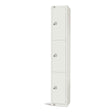 Elite Three Door Camlock Locker with Sloping Top JD Catering Equipment Solutions Ltd