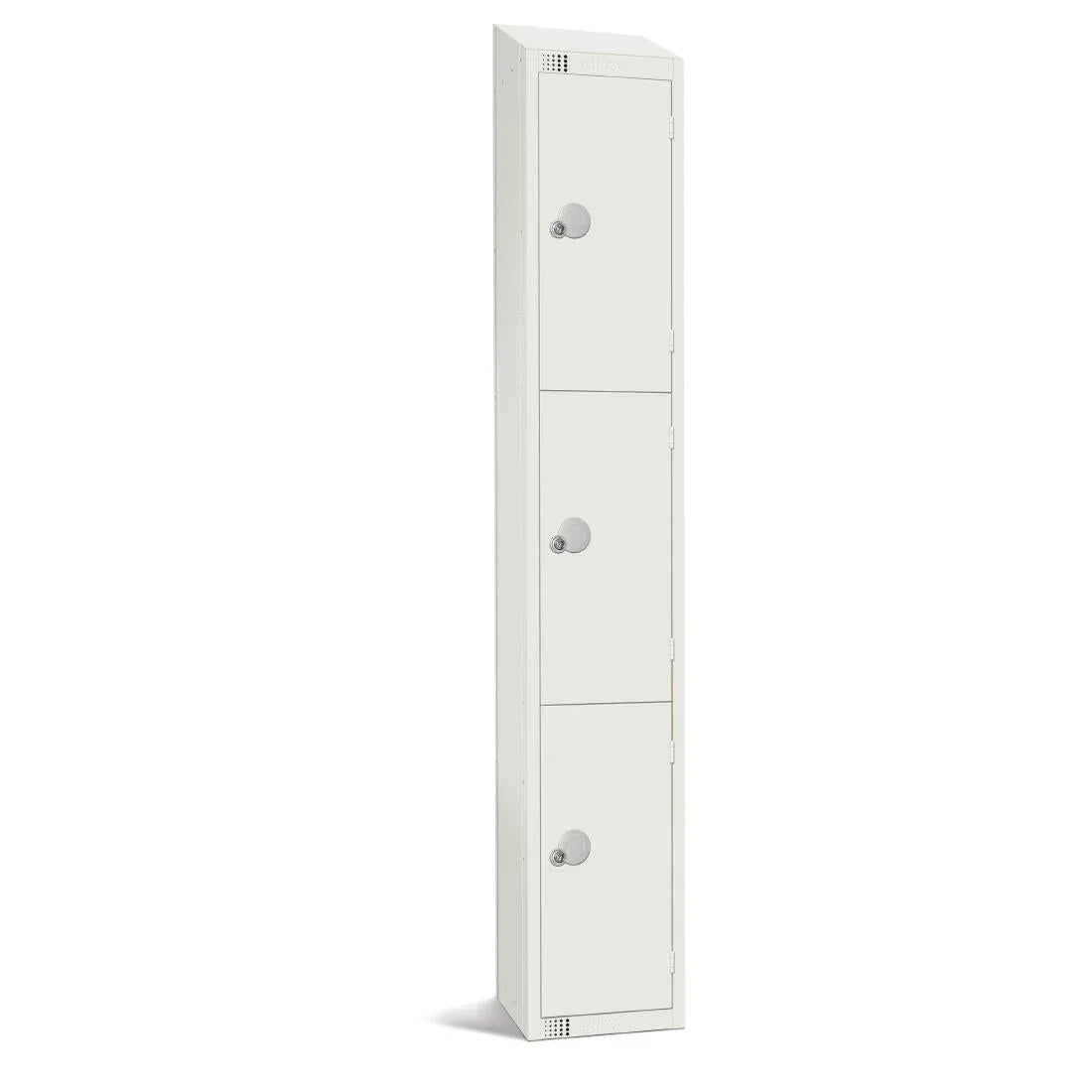 GR304-CLS Elite Three Door Manual Combination Locker with Sloping Top - JD Catering Equipment Solutions Ltd