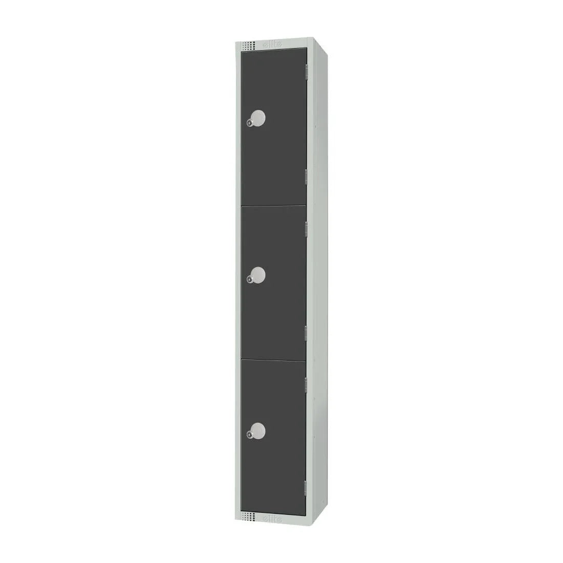 GR693-P Elite Three Door Padlock Locker 450mm Deep - JD Catering Equipment Solutions Ltd