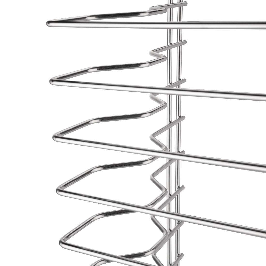 F027 Vogue Pizza Pan Stacking Rack 15 Slot JD Catering Equipment Solutions Ltd