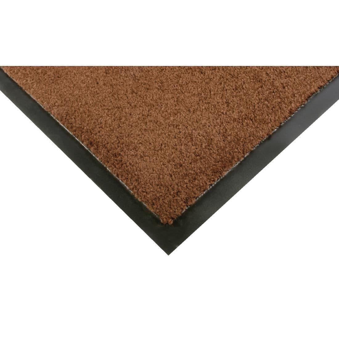 F289-BR Coba Entraplush Mat Brown 60 x 90cm - JD Catering Equipment Solutions Ltd