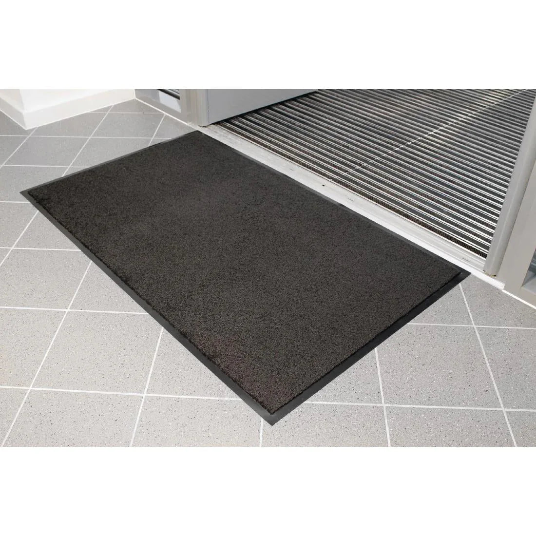 F289-ST Coba Entraplush Mat Steel 60 x 90cm - JD Catering Equipment Solutions Ltd