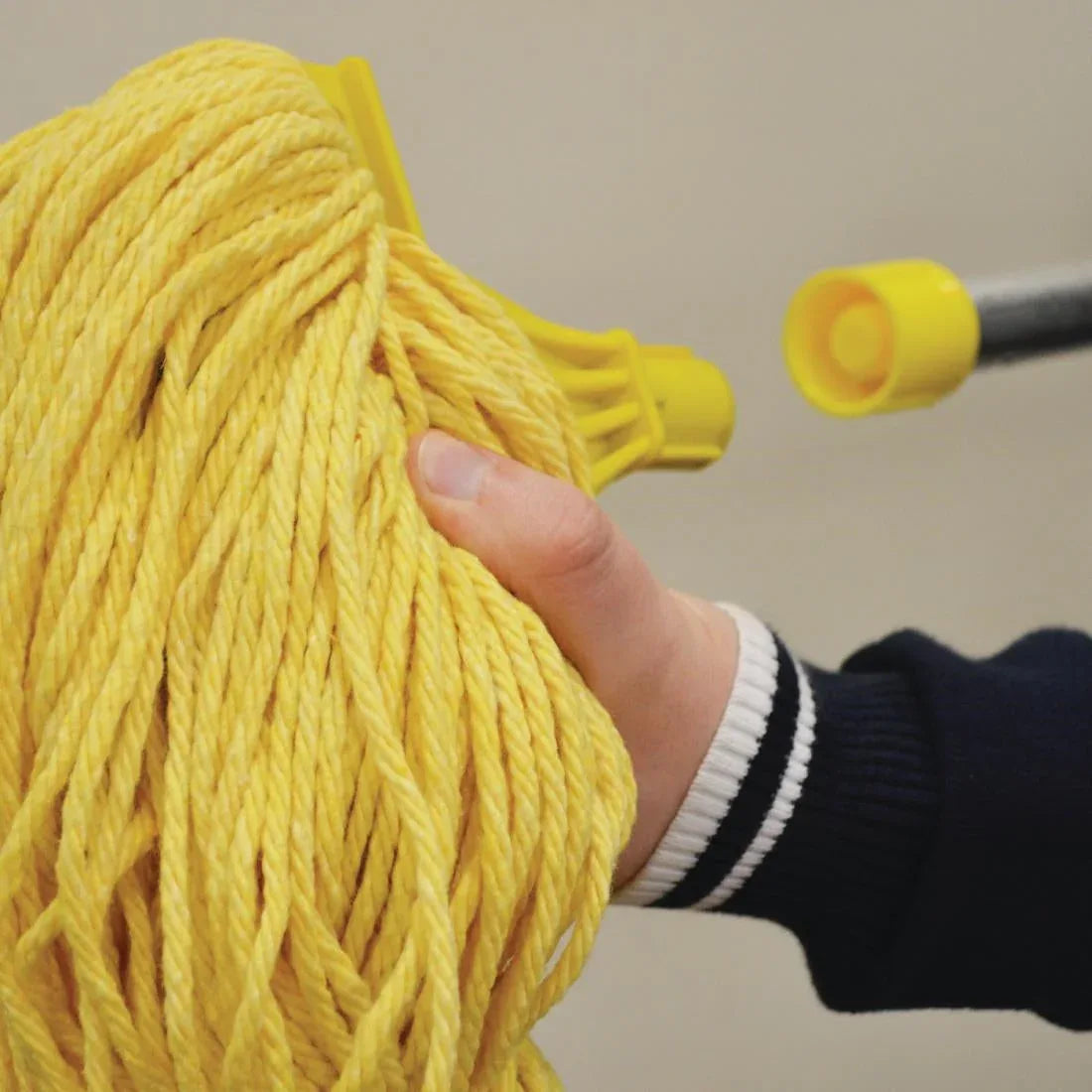 F948 SYR Syntex Kentucky Mop Head Yellow - JD Catering Equipment Solutions Ltd