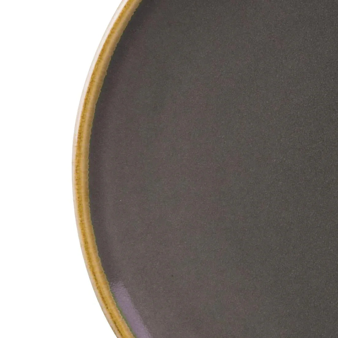 FA027 Olympia Kiln Smoke Round Coupe Plates 178mm (Pack of 6) - JD Catering Equipment Solutions Ltd