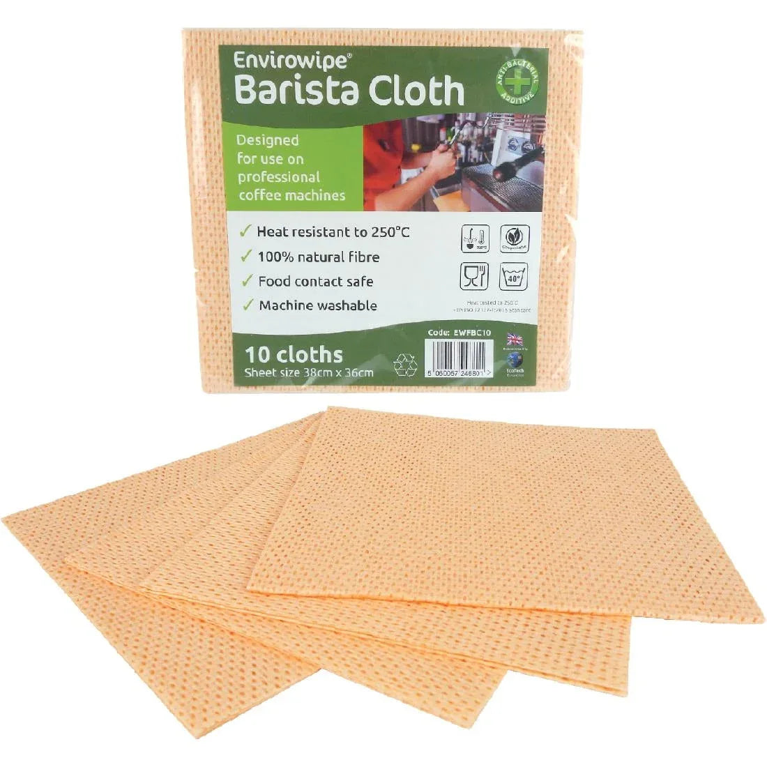 FA099 Envirowipe Barista Cloth (Pack of 10) - JD Catering Equipment Solutions Ltd