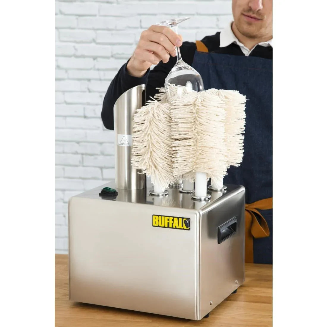 FA118 Buffalo Commercial Glass Polisher - JD Catering Equipment Solutions Ltd