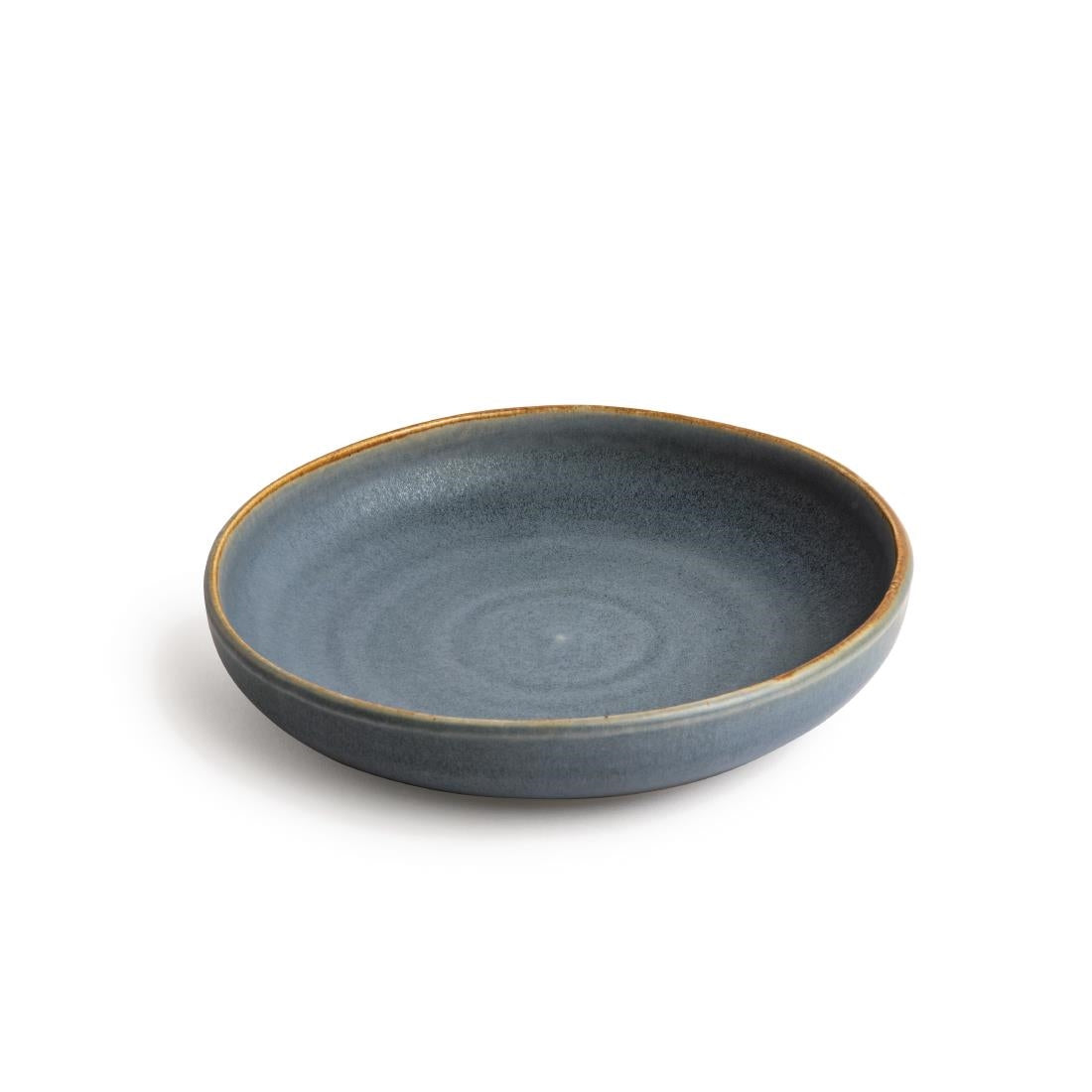 FA306 Olympia Canvas Coupe Bowl Blue Granite 230mm (Pack of 6) JD Catering Equipment Solutions Ltd