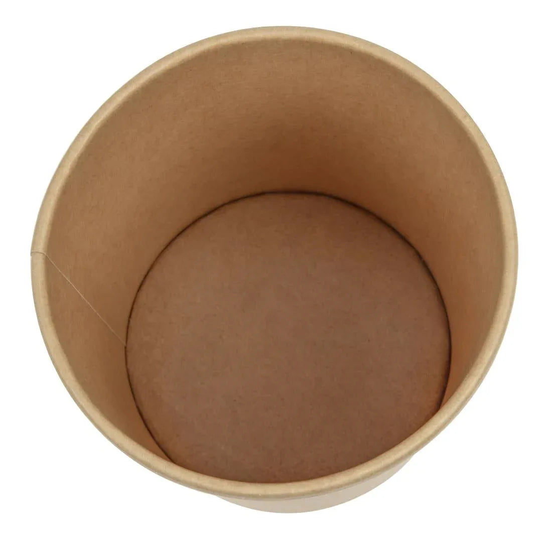 FA370 Colpac Recyclable Kraft Microwavable Soup Cups 450ml / 16oz (Pack of 500) - JD Catering Equipment Solutions Ltd