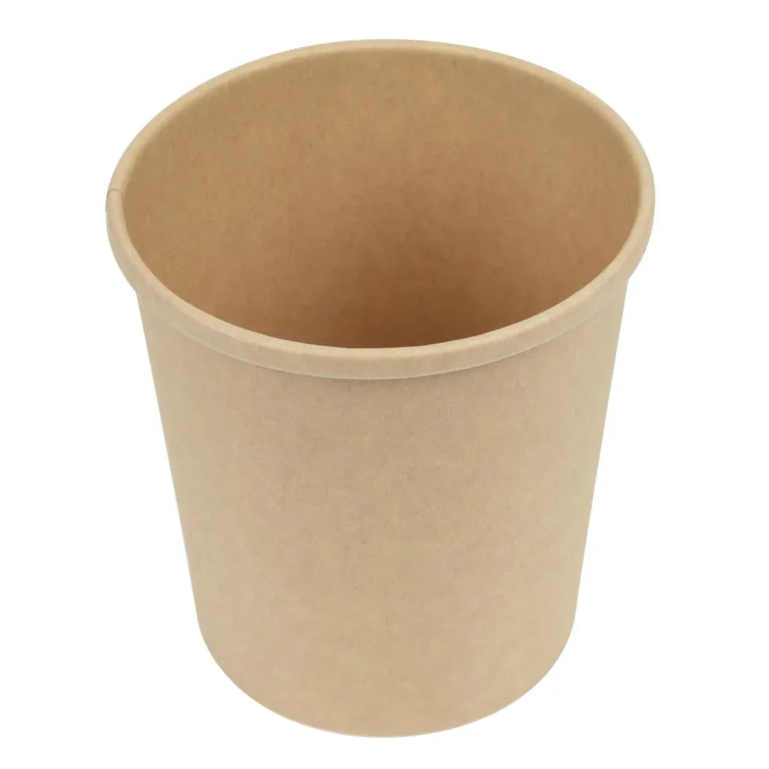 FA370 Colpac Recyclable Kraft Microwavable Soup Cups 450ml / 16oz (Pack of 500) - JD Catering Equipment Solutions Ltd