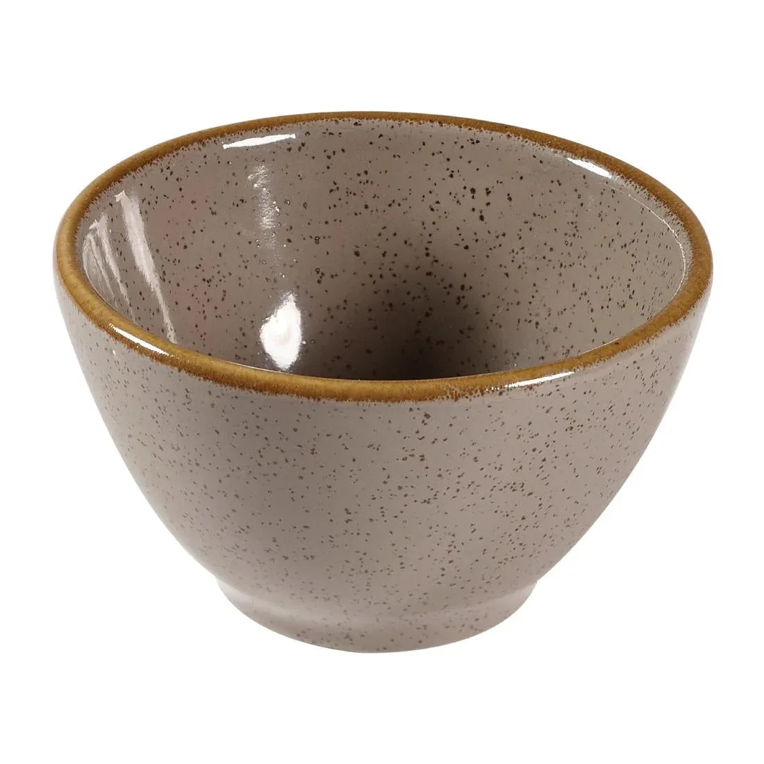 FA585 Churchill Stonecast Dip Pots Grey 4oz 85mm (Pack of 12) - JD Catering Equipment Solutions Ltd