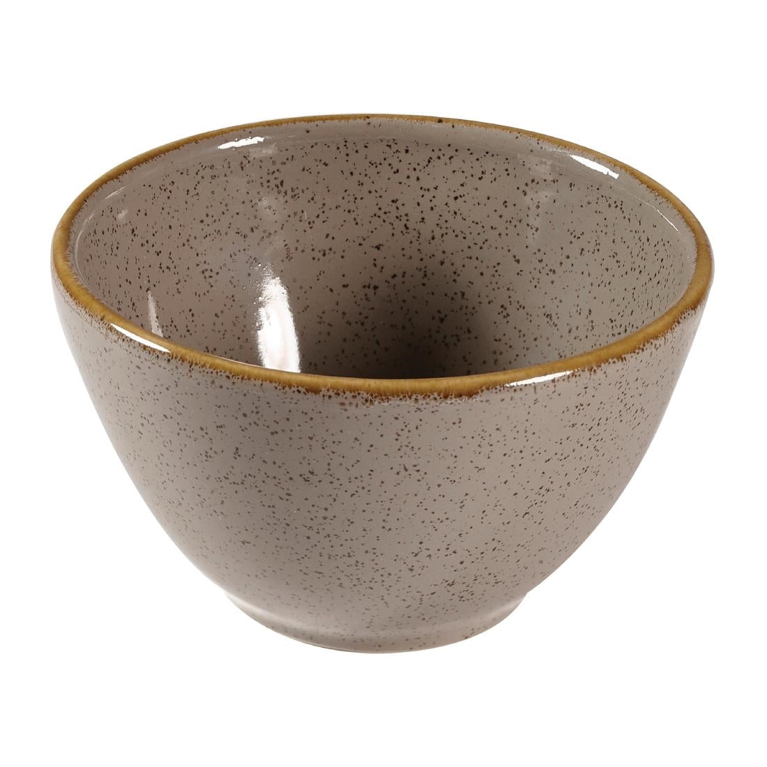 FA586 Churchill Stonecast Deep Bowls Grey 8.4oz 102mm (Pack of 12) JD Catering Equipment Solutions Ltd