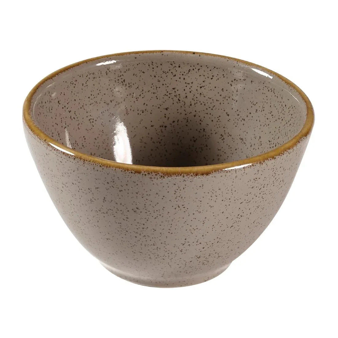 FA586 Churchill Stonecast Deep Bowls Grey 8.4oz 102mm (Pack of 12) - JD Catering Equipment Solutions Ltd