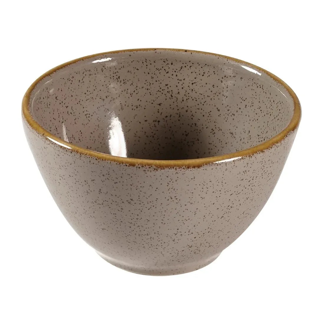 FA586 Churchill Stonecast Deep Bowls Grey 8.4oz 102mm (Pack of 12) - JD Catering Equipment Solutions Ltd