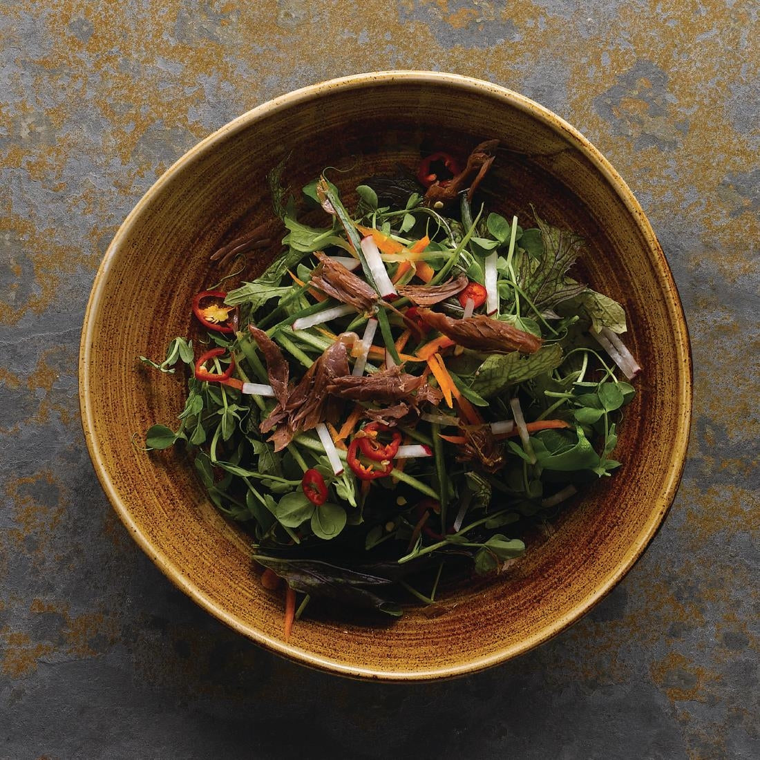 FA601 Churchill Stonecast Patina Coupe Bowls Vintage Copper 15oz 182mm (Pack of 12) JD Catering Equipment Solutions Ltd