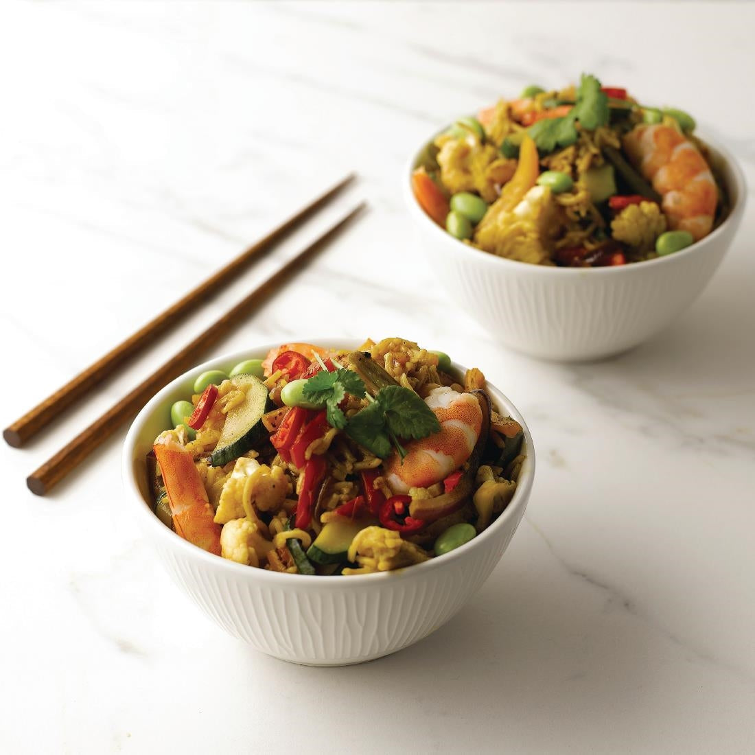 FA632 Churchill Bamboo Snack Bowls 130mm 14oz (Pack of 12) JD Catering Equipment Solutions Ltd