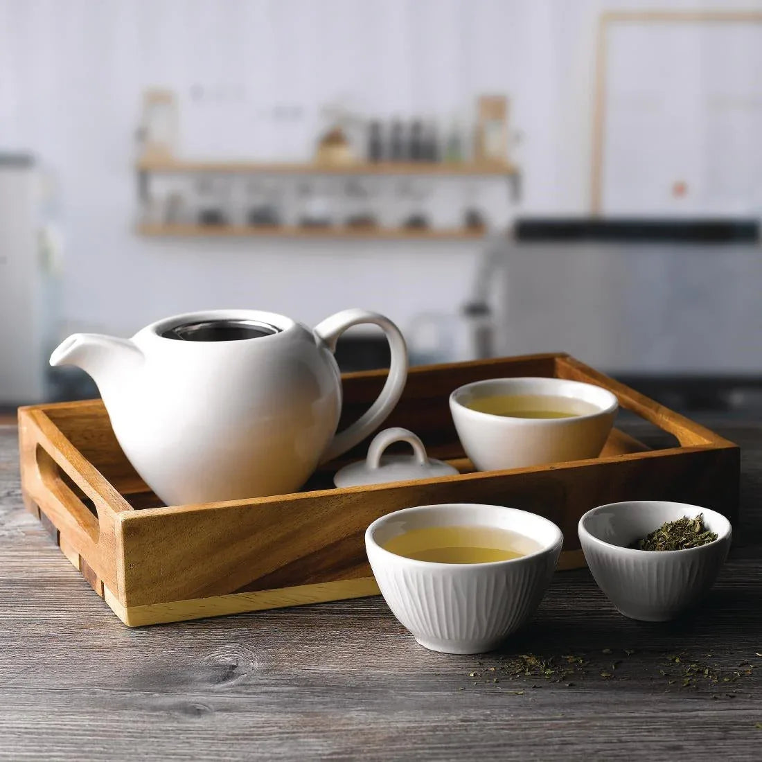 FA638 Churchill Bamboo Deep Bowls 102mm 8.4oz (Pack of 12) - JD Catering Equipment Solutions Ltd