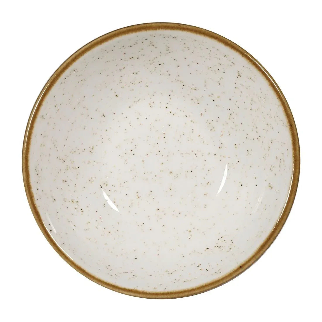 FA640 Churchill Stonecast Shallow Bowls Barley White 7oz 116mm (Pack of 12) - JD Catering Equipment Solutions Ltd