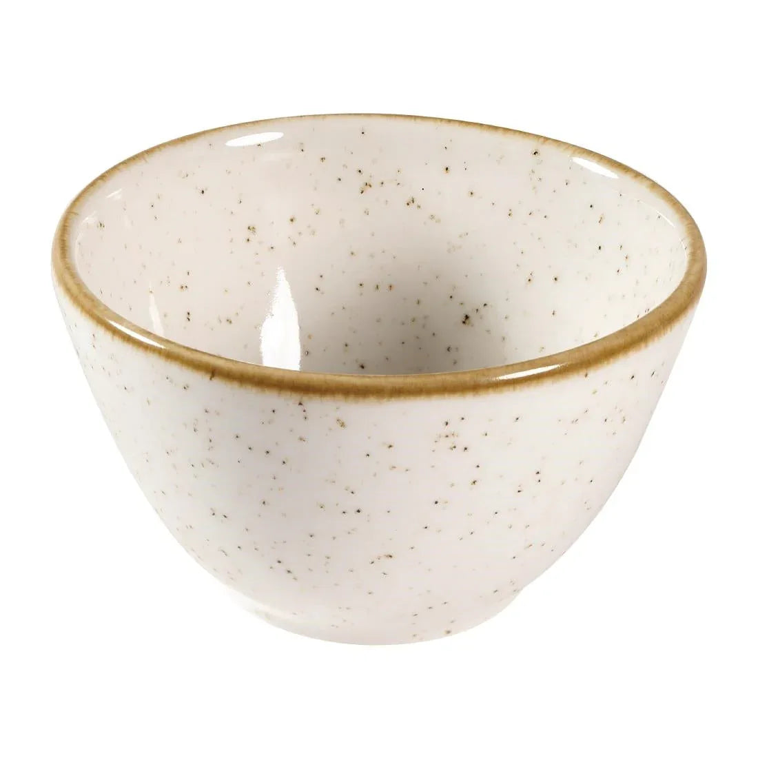 FA645 Churchill Stonecast Deep Bowls Barley White 8.4oz 102mm (Pack of 12) - JD Catering Equipment Solutions Ltd