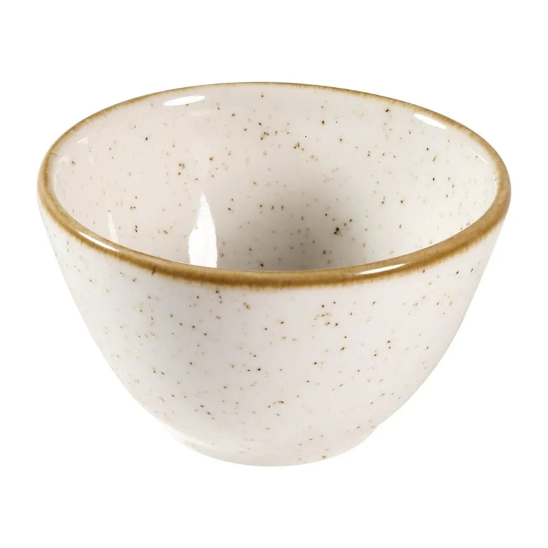 FA645 Churchill Stonecast Deep Bowls Barley White 8.4oz 102mm (Pack of 12) - JD Catering Equipment Solutions Ltd