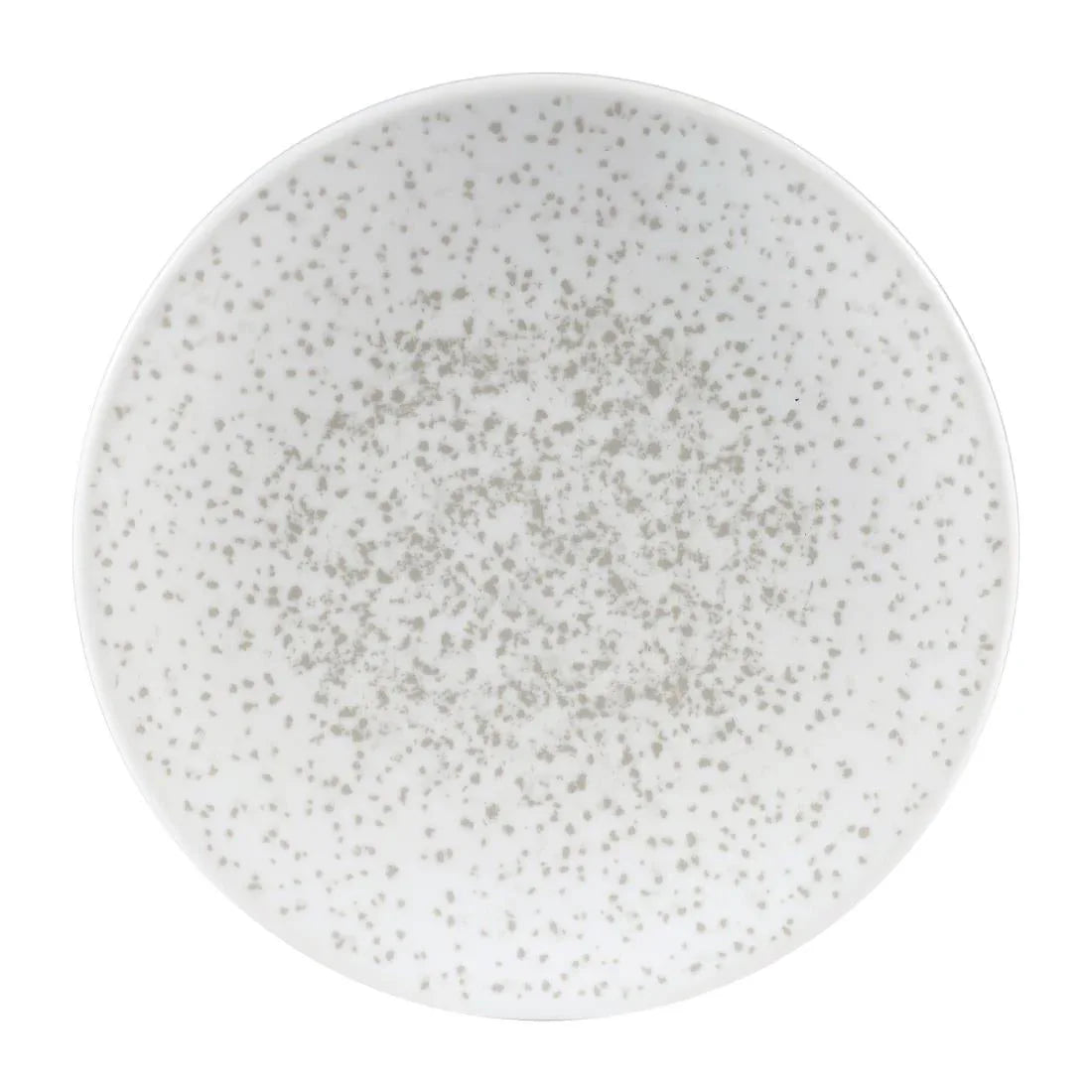 FA650 Churchill Menu Shades Caldera Coupe Plates Chalk White 155mm (Pack of 6) - JD Catering Equipment Solutions Ltd