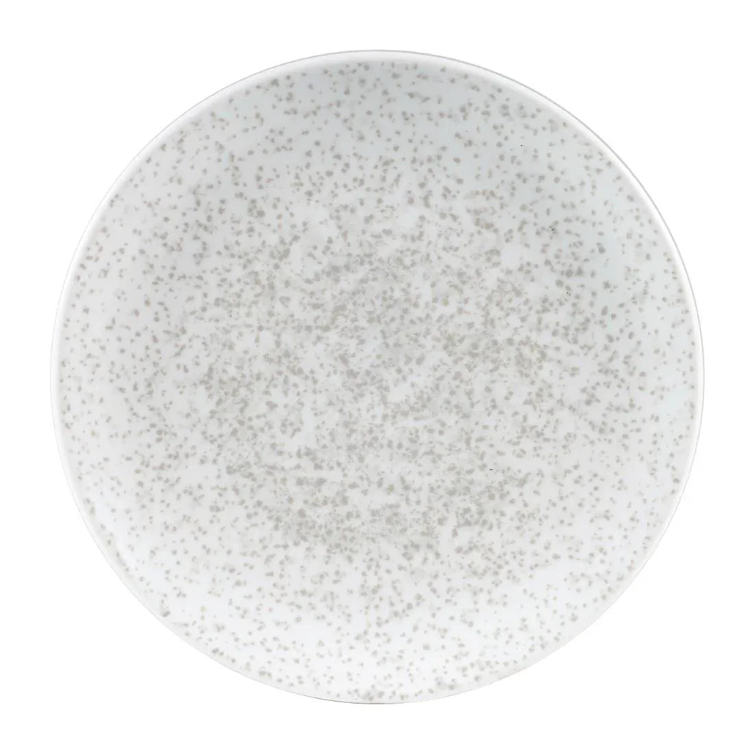 FA651 Churchill Menu Shades Caldera Coupe Plates Chalk White 205mm (Pack of 6) - JD Catering Equipment Solutions Ltd