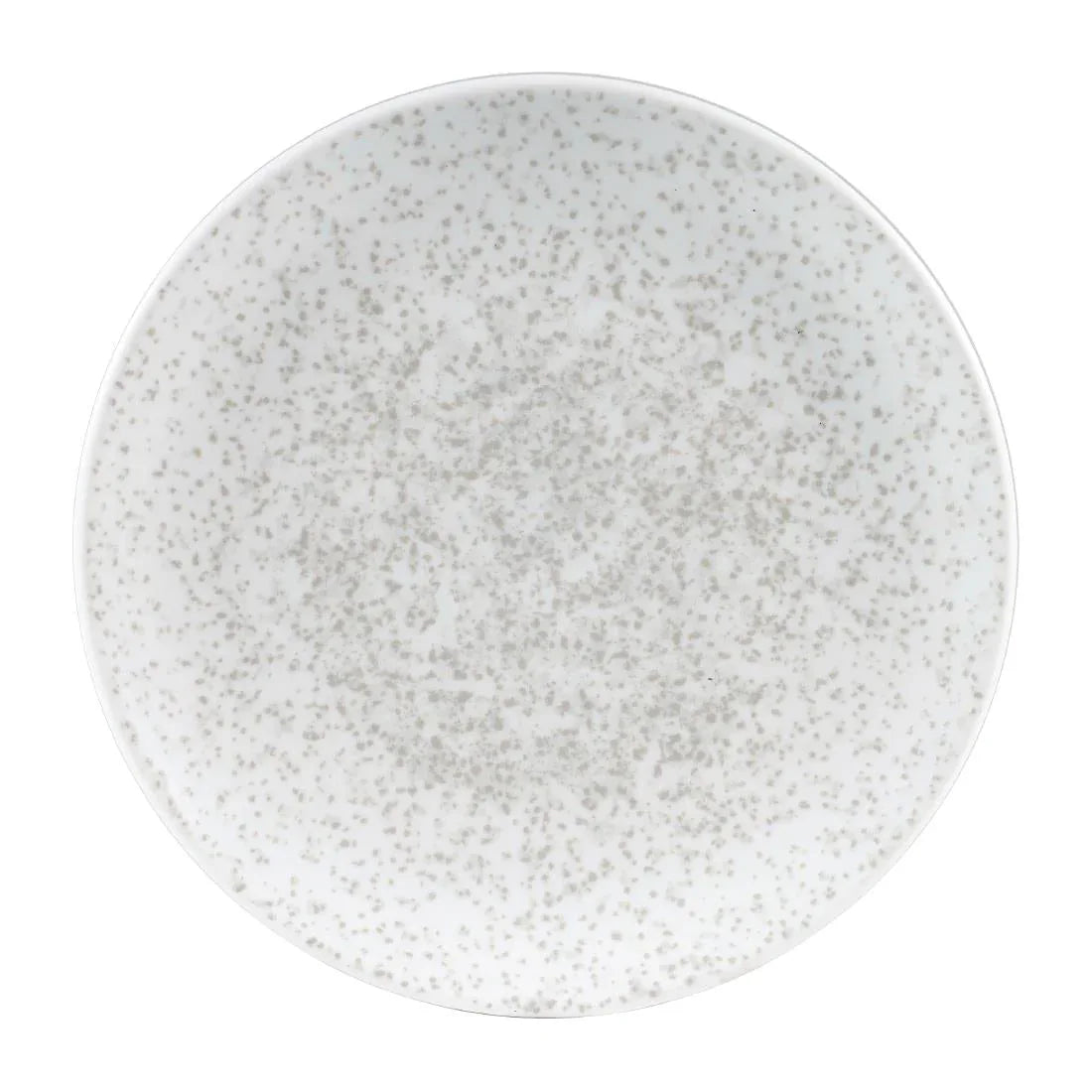 FA651 Churchill Menu Shades Caldera Coupe Plates Chalk White 205mm (Pack of 6) - JD Catering Equipment Solutions Ltd