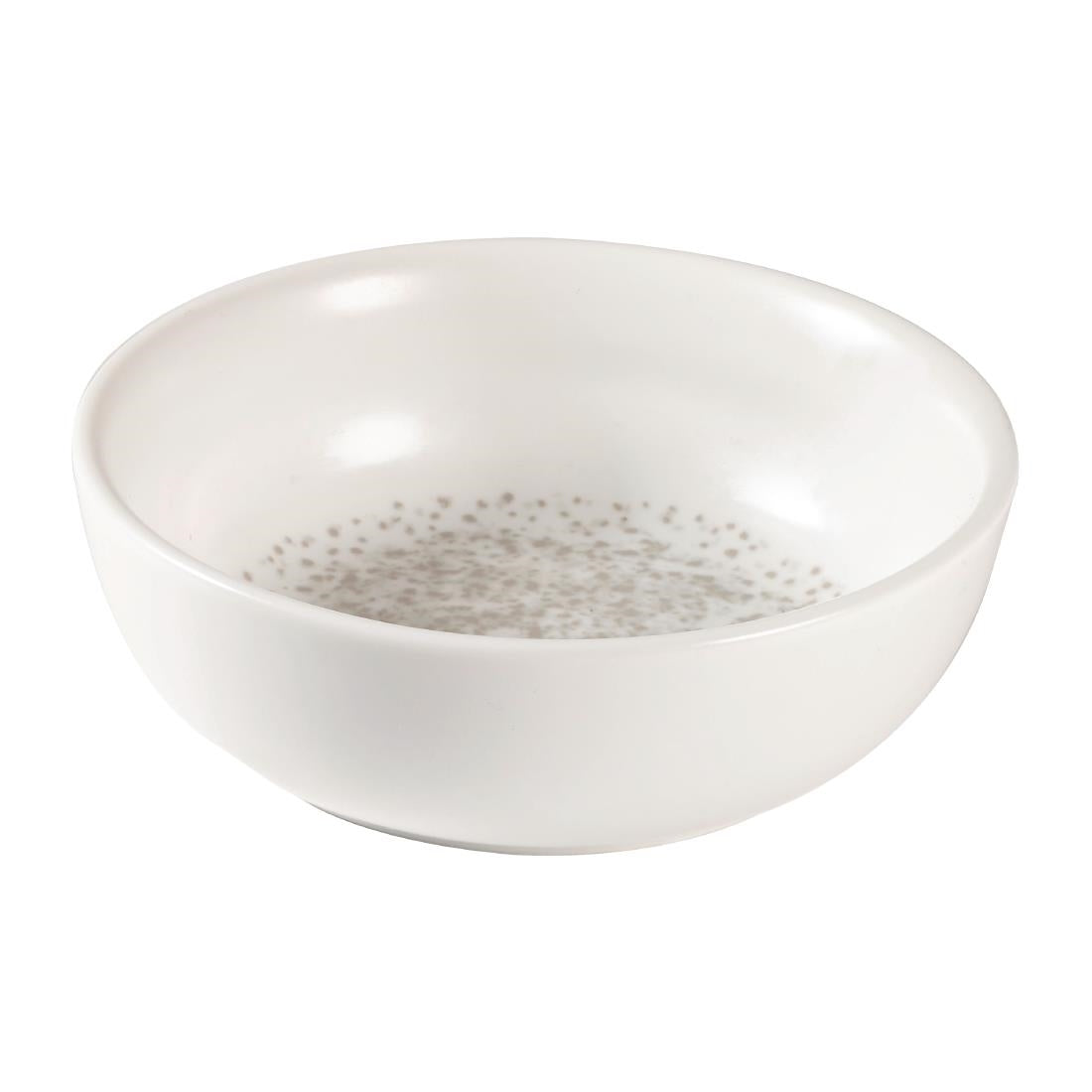 FA655 Churchill Menu Shades Caldera Bowls Chalk White 12oz 134mm (Pack of 6) JD Catering Equipment Solutions Ltd