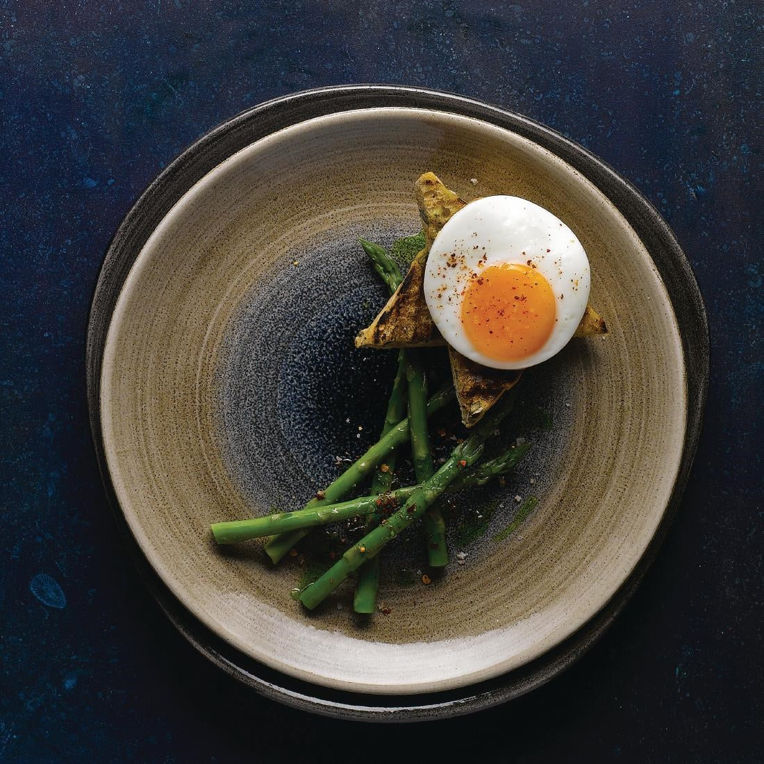 FA657 Churchill Stonecast Aqueous Coupe Plates Bayou Taupe 260mm (Pack of 12) JD Catering Equipment Solutions Ltd