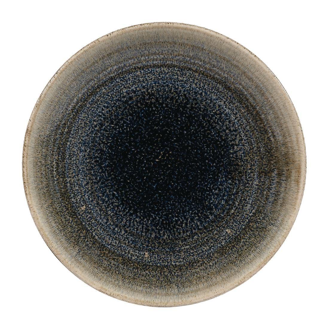 FA659 Churchill Stonecast Aqueous Coupe Plates Bayou Taupe 165mm (Pack of 12) - JD Catering Equipment Solutions Ltd