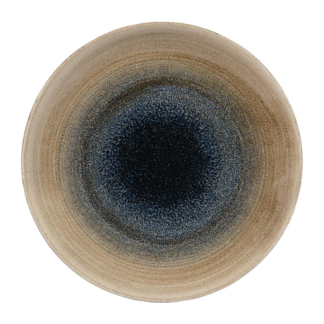 FA660 Churchill Stonecast Aqueous Coupe Plates Bayou Taupe 217mm (Pack of 12) JD Catering Equipment Solutions Ltd