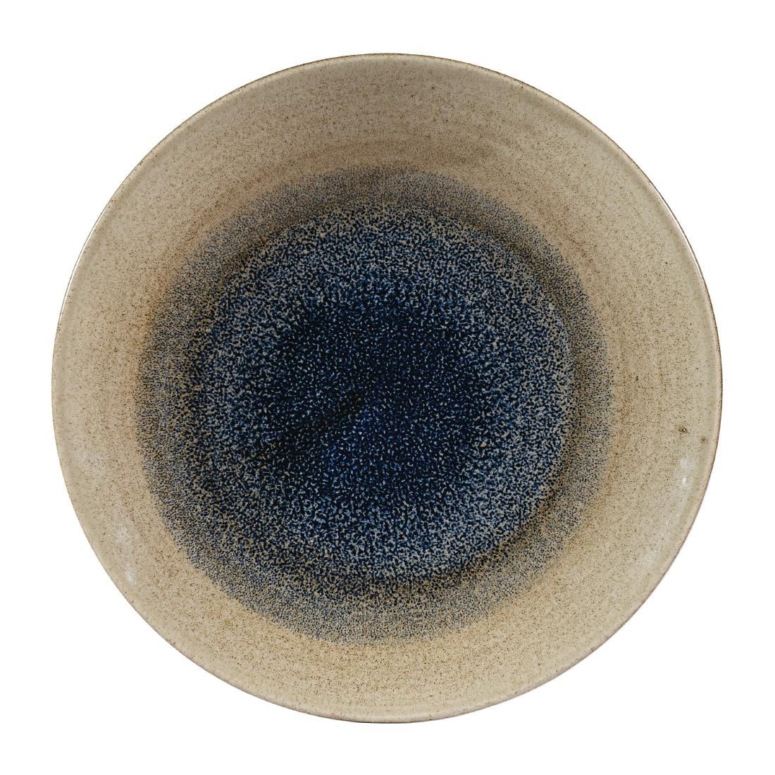 FA661 Churchill Stonecast Aqueous Deep Coupe Plates Bayou Taupe 225mm (Pack of 12) JD Catering Equipment Solutions Ltd