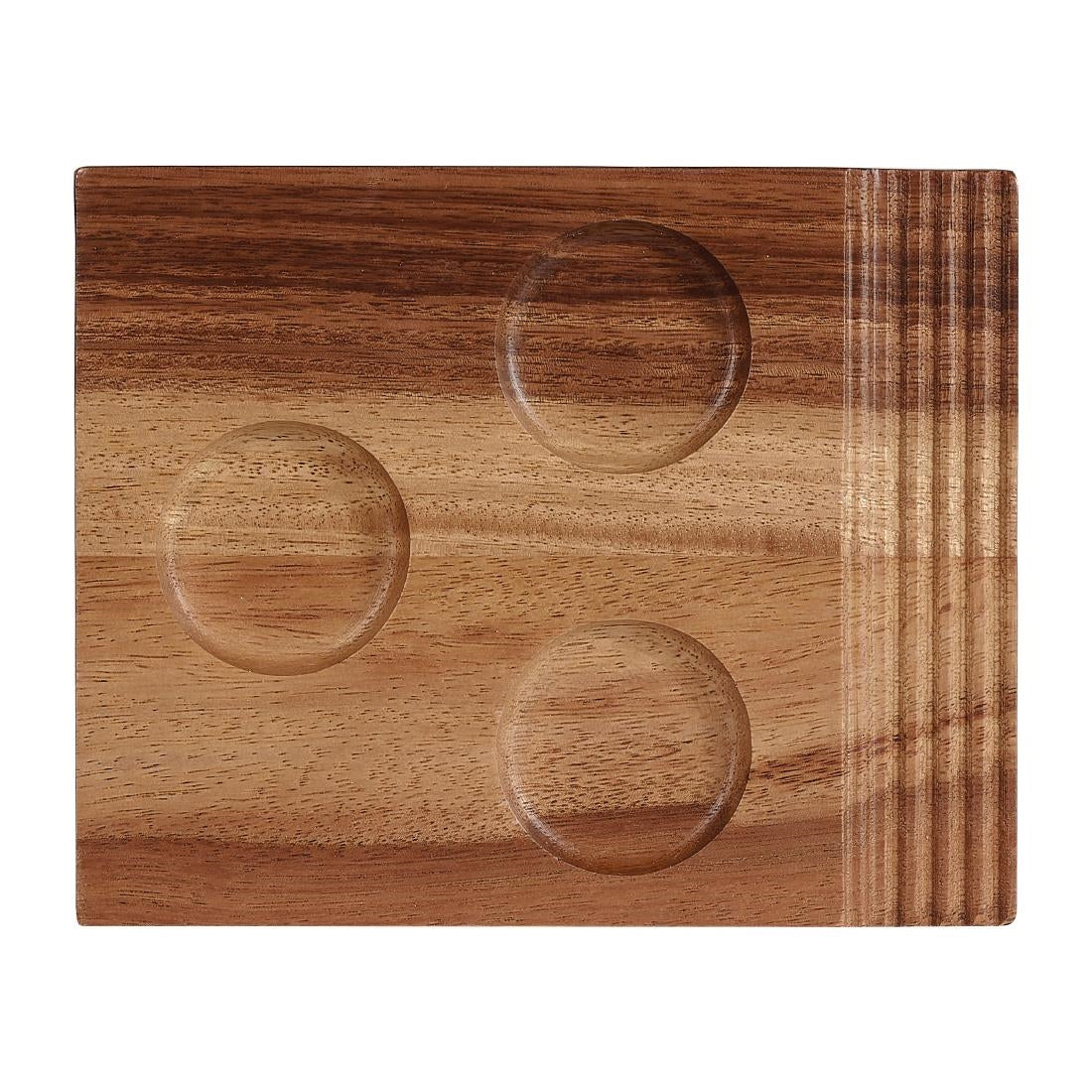 FA670 Churchill Alchemy Wood Single Handled Boards 177 x 142mm (Pack of 4) JD Catering Equipment Solutions Ltd